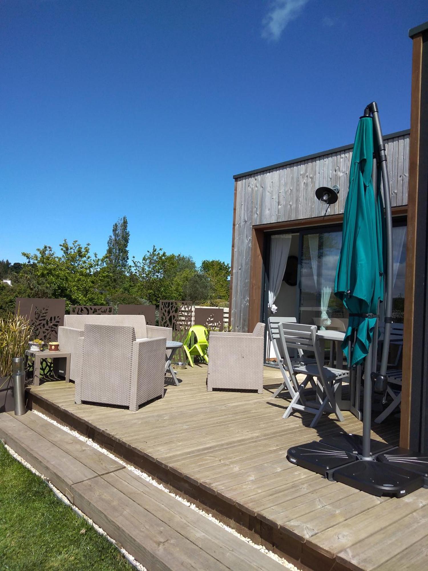 Cottage Chaleureux Locquirec Exterior photo